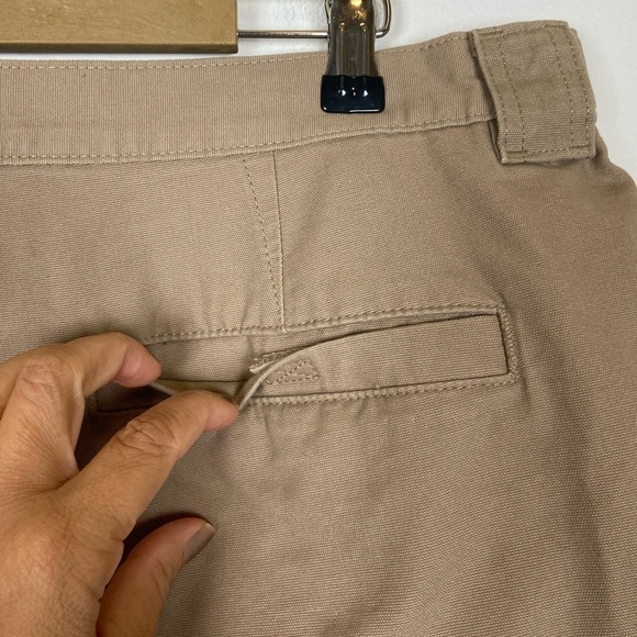 Savane Men’s Hiking Cargo Shorts Size 42 Outdoor Utility Elastic Waist Beige - Picture 5 of 10